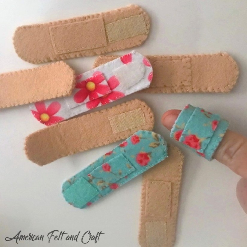 Free pattern felt bandages - American Felt and Craft